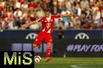 12.08.2025, Fussball Bundesliga 2025/2026, Freundschaftsspiel, Grasshopper Club Zrich - FC Bayern Mnchen - im Stadion am Letzigrund, Zrich (Schweiz). Joshua Kimmich (FC Bayern Mnchen) am Ball 