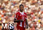 12.08.2025, Fussball Bundesliga 2025/2026, Freundschaftsspiel, Grasshopper Club Zrich - FC Bayern Mnchen - im Stadion am Letzigrund, Zrich (Schweiz). Michael Olise (FC Bayern Mnchen) nachdenklich 
