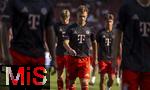 12.08.2025, Fussball Bundesliga 2025/2026, Freundschaftsspiel, Grasshopper Club Zrich - FC Bayern Mnchen - im Stadion am Letzigrund, Zrich (Schweiz). Joshua Kimmich (FC Bayern Mnchen) nachdenklich 