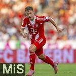 12.08.2025, Fussball Bundesliga 2025/2026, Freundschaftsspiel, Grasshopper Club Zrich - FC Bayern Mnchen - im Stadion am Letzigrund, Zrich (Schweiz). Joshua Kimmich (FC Bayern Mnchen) in Aktion.