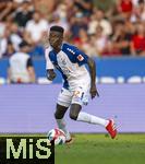 12.08.2025, Fussball Bundesliga 2025/2026, Freundschaftsspiel, Grasshopper Club Zrich - FC Bayern Mnchen - im Stadion am Letzigrund, Zrich (Schweiz). Bara Sapoko Ndiaye (Zrich)