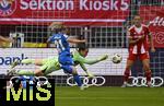 06.09.2025, Google-Pixel Frauenfussball Bundesliga 2025/2026, 1.Spieltag, FC Bayern Mnchen - Bayer 04 Leverkusen, in der Allianz-Arena Mnchen, Torhterin Ena Mahmutovic (FC Bayern Mnchen) 

