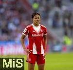 06.09.2025, Google-Pixel Frauenfussball Bundesliga 2025/2026, 1.Spieltag, FC Bayern Mnchen - Bayer 04 Leverkusen, in der Allianz-Arena Mnchen, Momoko Tanikawa (FC Bayern Mnchen) 

