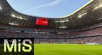 06.09.2025, Google-Pixel Frauenfussball Bundesliga 2025/2026, 1.Spieltag, FC Bayern Mnchen - Bayer 04 Leverkusen, in der Allianz-Arena Mnchen, 57.762 Zuschauer in der Allianz-Arena, ein historischer Zuschauerrekord in der Frauen-Fussballbundesliga in Deutschland.  

