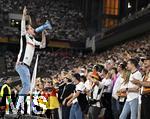 07.09.2025, Fussball WM-Qualifikation Europa 2025/26, 6.Spieltag,  Deutschland - Nordirland, im Rhein-Energie-Stadion Kln, Der Einpeitscher der deutschen Fans