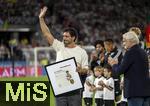 07.09.2025, Fussball WM-Qualifikation Europa 2025/26, 6.Spieltag,  Deutschland - Nordirland, im Rhein-Energie-Stadion Kln,  Offizielle Verabschiedung von Ex-Nationalspieler Mats Hummels, re: Rudi Vller