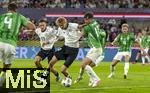 07.09.2025, Fussball WM-Qualifikation Europa 2025/26, 6.Spieltag,  Deutschland - Nordirland, im Rhein-Energie-Stadion Kln, von links:  Nick Woltemade (Deutschland) gegen Paddy McNair (Nordirland)