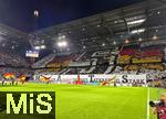 07.09.2025, Fussball WM-Qualifikation Europa 2025/26, 6.Spieltag,  Deutschland - Nordirland, im Rhein-Energie-Stadion Kln, Choreografie der Fans fr Mats Hummels zu seinem Abschied.