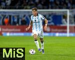 14.09.2025, Fussball 3. Liga 2025/2026, 5.Spieltag, TSV 1860 Mnchen - TSV Havelse, im Stadion an der Grnwalder Strasse Mnchen, Florian Niederlechner (TSV 1860 Mnchen) am Ball 