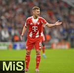 17.09.2025,  Fussball UEFA Championsleague 2025/2026: 1.Spieltag, FC Bayern Mnchen - FC Chelsea, in der Allianz-Arena Mnchen.   Joshua Kimmich (FC Bayern Mnchen) ist unzufrieden.
  


