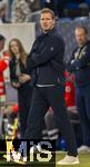10.10.2025, Fussball WM-Qualifikation Europa 2025/26, 7.Spieltag,  Deutschland - Luxemburg, in der PreZero-Arena (Sinsheim). Trainer Julian Nagelsmann (Deutschland) nachdenklich 