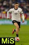 10.10.2025, Fussball WM-Qualifikation Europa 2025/26, 7.Spieltag,  Deutschland - Luxemburg, in der PreZero-Arena (Sinsheim). Florian Wirtz (Deutschland) am Ball 