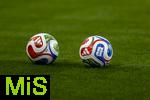 10.10.2025, Fussball WM-Qualifikation Europa 2025/26, 7.Spieltag,  Deutschland - Luxemburg, in der PreZero-Arena (Sinsheim). Spielball der WM 2026, TRIONDA von Adidas. 