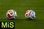 10.10.2025, Fussball WM-Qualifikation Europa 2025/26, 7.Spieltag,  Deutschland - Luxemburg, in der PreZero-Arena (Sinsheim). Spielball der WM 2026, TRIONDA von Adidas. 