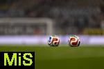 10.10.2025, Fussball WM-Qualifikation Europa 2025/26, 7.Spieltag,  Deutschland - Luxemburg, in der PreZero-Arena (Sinsheim). Spielball der WM 2026, TRIONDA von Adidas. 
