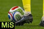 10.10.2025, Fussball WM-Qualifikation Europa 2025/26, 7.Spieltag,  Deutschland - Luxemburg, in der PreZero-Arena (Sinsheim). Spielball der WM 2026, TRIONDA von Adidas.  