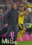 18.10.2025, Fussball Bundesliga 2025/2026, 7.Spieltag, FC Bayern Mnchen - Borussia Dortmund, in der Allianz-Arena Mnchen,  Trainer Niko Kovac (Borussia Dortmund) in Rage


