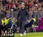 18.10.2025, Fussball Bundesliga 2025/2026, 7.Spieltag, FC Bayern Mnchen - Borussia Dortmund, in der Allianz-Arena Mnchen, Trainer Niko Kovac (Borussia Dortmund) in Rage an der Seitenlinie.