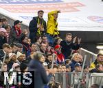 18.10.2025, Fussball Bundesliga 2025/2026, 7.Spieltag, FC Bayern Mnchen - Borussia Dortmund, in der Allianz-Arena Mnchen,  BVB-Fans in Rage