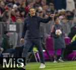 18.10.2025, Fussball Bundesliga 2025/2026, 7.Spieltag, FC Bayern Mnchen - Borussia Dortmund, in der Allianz-Arena Mnchen, Trainer Niko Kovac (Borussia Dortmund) in Rage