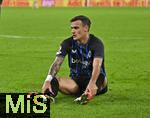 22.10.2025,  Fussball UEFA Championsleague 2025/2026: Vorrunde 3.Spieltag, FC Bayern Mnchen - Club Brgge, in der Allianz-Arena Mnchen. Aleksandar Stankovic (Club Brgge) unzufrieden
  

