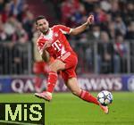 22.10.2025,  Fussball UEFA Championsleague 2025/2026: Vorrunde 3.Spieltag, FC Bayern Mnchen - Club Brgge, in der Allianz-Arena Mnchen. Raphael Guerreiro (FC Bayern Mnchen) am Ball.
  

