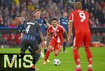 22.10.2025,  Fussball UEFA Championsleague 2025/2026: Vorrunde 3.Spieltag, FC Bayern Mnchen - Club Brgge, in der Allianz-Arena Mnchen. Luis Diaz (FC Bayern Mnchen) gegen Joel Ordonez (Club Brgge) 
  

