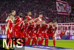 22.10.2025,  Fussball UEFA Championsleague 2025/2026: Vorrunde 3.Spieltag, FC Bayern München - Club Brügge, in der Allianz-Arena München. Mannschaftsfoto, Torwart Manuel Neuer (FC Bayern München), Dayot Upamecano (FC Bayern München), Jonathan Tah (FC Bayern München), Joshua Kimmich (FC Bayern München), Harry Kane (FC Bayern München), Luis Diaz (FC Bayern München), Michael Olise (FC Bayern München), Raphael Guerreiro (FC Bayern München), Konrad Laimer (FC Bayern München), Lennart Karl (FC Bayern München), Aleksandar Pavlovic (Bayern München)