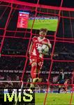22.10.2025,  Fussball UEFA Championsleague 2025/2026: Vorrunde 3.Spieltag, FC Bayern München - Club Brügge, in der Allianz-Arena München. Lennart Karl (FC Bayern München)