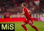 01.11.2025, Fussball Bundesliga 2025/2026, 9.Spieltag, FC Bayern Mnchen - Bayer Leverkusen, in der Allianz-Arena Mnchen, Harry Kane (FC Bayern Mnchen) in Aktion.