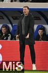 14.11.2025, Fussball WM-Qualifikation Europa 2025/26, 9.Spieltag,  Luxemburg - Deutschland, im Stade de Luxembourg (Croix de Gasperich, Luxemburg), National-Trainer Julian Nagelsmann (Deutschland) hebt vom Boden ab