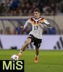 14.11.2025, Fussball WM-Qualifikation Europa 2025/26, 9.Spieltag,  Luxemburg - Deutschland, im Stade de Luxembourg (Croix de Gasperich, Luxemburg), Florian Wirtz (Deutschland) am Ball 