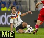 14.11.2025, Fussball WM-Qualifikation Europa 2025/26, 9.Spieltag,  Luxemburg - Deutschland, im Stade de Luxembourg (Croix de Gasperich, Luxemburg), Aleksandar Pavlovic (Deutschland) 