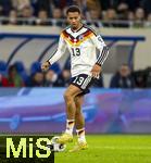 14.11.2025, Fussball WM-Qualifikation Europa 2025/26, 9.Spieltag,  Luxemburg - Deutschland, im Stade de Luxembourg (Croix de Gasperich, Luxemburg), Felix Nmecha (Deutschland) am Ball 