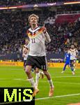 17.11.2025, Fussball WM-Qualifikation Europa 2025/26, 10.Spieltag,  Deutschland - Slowakei, in der Red-Bull-Arena Leipzig (Deutschland). Torjubel Nick Woltemade (Deutschland) 