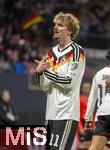 17.11.2025, Fussball WM-Qualifikation Europa 2025/26, 10.Spieltag,  Deutschland - Slowakei, in der Red-Bull-Arena Leipzig (Deutschland). Torjubel Nick Woltemade (Deutschland) 