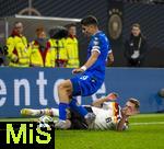 17.11.2025, Fussball WM-Qualifikation Europa 2025/26, 10.Spieltag,  Deutschland - Slowakei, in der Red-Bull-Arena Leipzig (Deutschland). Joshua Kimmich (Deutschland) gegen Adam Obert (Slowakei) 