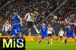 17.11.2025, Fussball WM-Qualifikation Europa 2025/26, 10.Spieltag,  Deutschland - Slowakei, in der Red-Bull-Arena Leipzig (Deutschland). Kopfballtor von Nick Woltemade (Deutschland) zum 1:0 