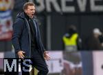 17.11.2025, Fussball WM-Qualifikation Europa 2025/26, 10.Spieltag,  Deutschland - Slowakei, in der Red-Bull-Arena Leipzig (Deutschland). Trainer Julian Nagelsmann (Deutschland) Torjubel 