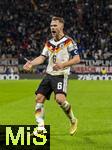 17.11.2025, Fussball WM-Qualifikation Europa 2025/26, 10.Spieltag,  Deutschland - Slowakei, in der Red-Bull-Arena Leipzig (Deutschland). Joshua Kimmich (Deutschland) Torjubel 