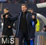 17.11.2025, Fussball WM-Qualifikation Europa 2025/26, 10.Spieltag,  Deutschland - Slowakei, in der Red-Bull-Arena Leipzig (Deutschland). Torjubel Trainer Julian Nagelsmann (Deutschland) 