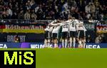 17.11.2025, Fussball WM-Qualifikation Europa 2025/26, 10.Spieltag,  Deutschland - Slowakei, in der Red-Bull-Arena Leipzig (Deutschland). Motivationskreis der Deutschen Spieler vor dem Anpfiff.