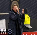 17.11.2025, Fussball WM-Qualifikation Europa 2025/26, 10.Spieltag,  Deutschland - Slowakei, in der Red-Bull-Arena Leipzig (Deutschland). Trainer Julian Nagelsmann (Deutschland) in Rage  