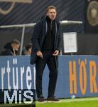 17.11.2025, Fussball WM-Qualifikation Europa 2025/26, 10.Spieltag,  Deutschland - Slowakei, in der Red-Bull-Arena Leipzig (Deutschland). Trainer Julian Nagelsmann (Deutschland) in Rage  