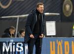 17.11.2025, Fussball WM-Qualifikation Europa 2025/26, 10.Spieltag,  Deutschland - Slowakei, in der Red-Bull-Arena Leipzig (Deutschland). Trainer Julian Nagelsmann (Deutschland) in Rage  