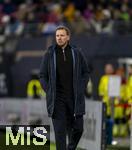 17.11.2025, Fussball WM-Qualifikation Europa 2025/26, 10.Spieltag,  Deutschland - Slowakei, in der Red-Bull-Arena Leipzig (Deutschland). Trainer Julian Nagelsmann (Deutschland) nachdenklich 