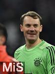 22.11.2025, Fussball Bundesliga 2025/2026, 11.Spieltag, FC Bayern Mnchen - SC Freiburg, in der Allianz-Arena Mnchen,  Torwart Manuel Neuer (FC Bayern Mnchen) ist zufrieden, mit Schnauzer


