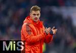 22.11.2025, Fussball Bundesliga 2025/2026, 11.Spieltag, FC Bayern Mnchen - SC Freiburg, in der Allianz-Arena Mnchen, Joshua Kimmich (FC Bayern Mnchen) Schlussjubel