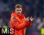 22.11.2025, Fussball Bundesliga 2025/2026, 11.Spieltag, FC Bayern Mnchen - SC Freiburg, in der Allianz-Arena Mnchen, Joshua Kimmich (FC Bayern Mnchen) Schlussjubel