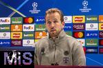 25.11.2025,  Fussball UEFA Championsleague 2025/2026: Pressekonferenz des FC Bayern Mnchen am Tag vor dem Spiel FC Arsenal - FC Bayern Mnchen, im Emirates-Stadion London (England). Harry Kane (FC Bayern Mnchen) 
  


